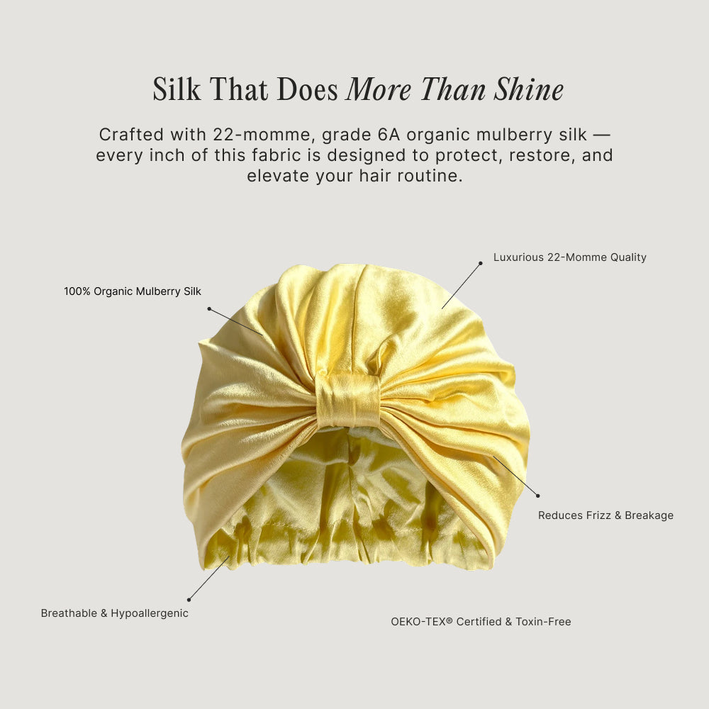 Why Every Natural Hair Girl Needs a Silk Bonnet to Bed Tonight