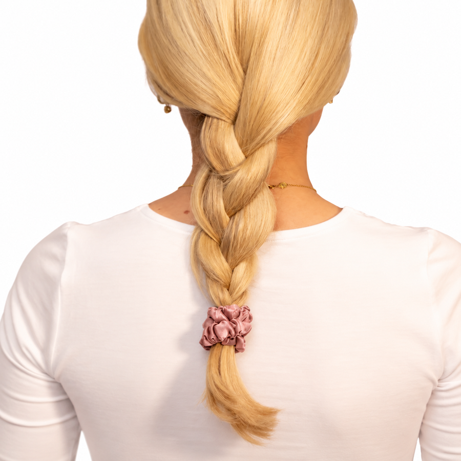 Organic Silk Small Dusty Pink