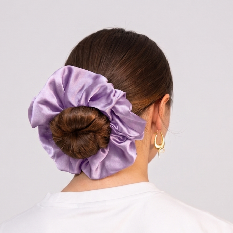 Organic Silk Pastel Dreams Scrunchie Set