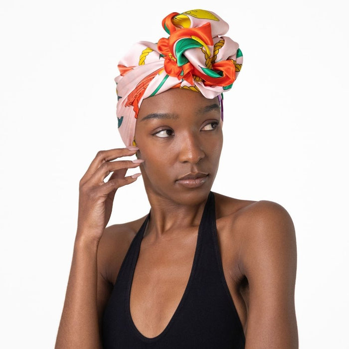 Organic Silk Tropical Scarf