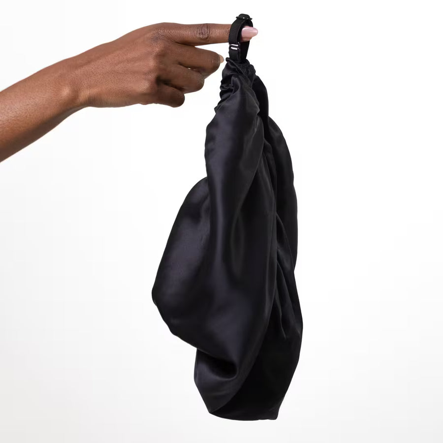 Gorro de seda orgánica para el cabello