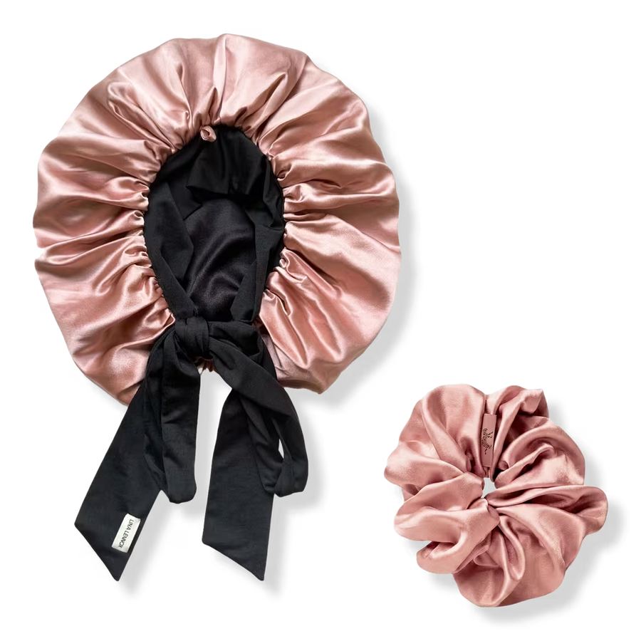 Bonnet en soie biologique pour cheveux