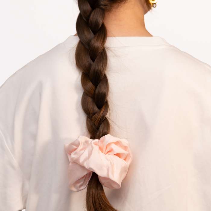 Organic Silk Pastel Dreams Scrunchie Set