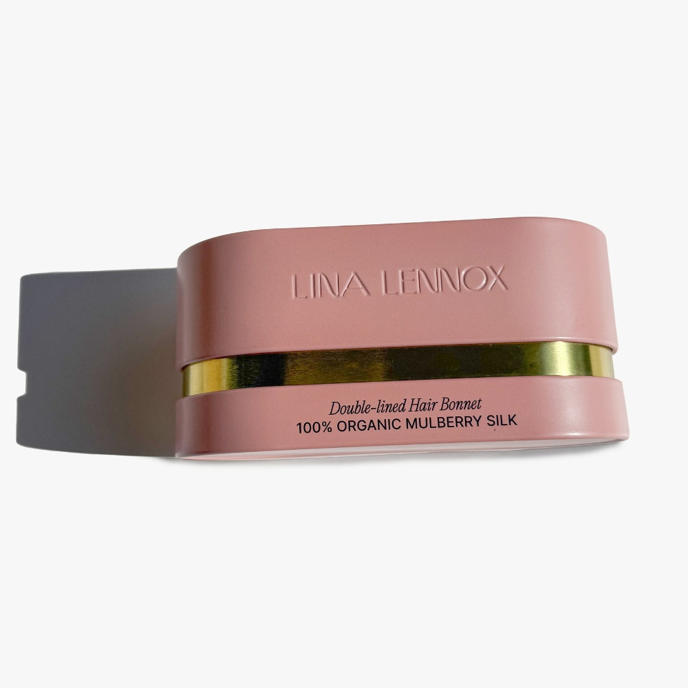 Gorro de seda orgánica para el cabello