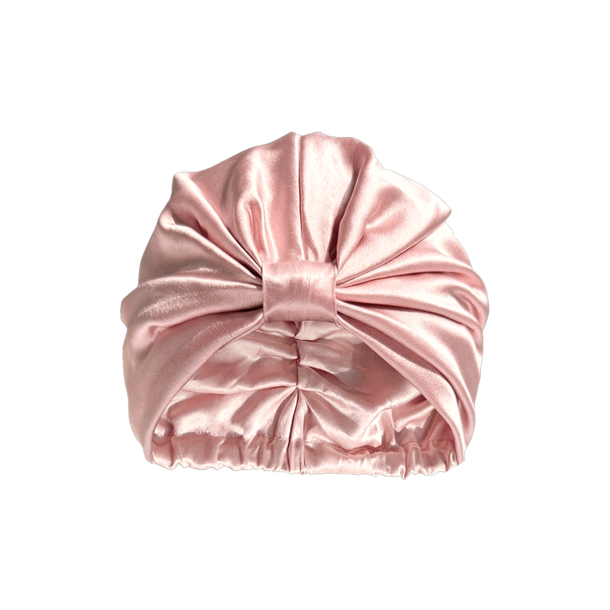 Organic Silk Hair Bonnet Blush Pink