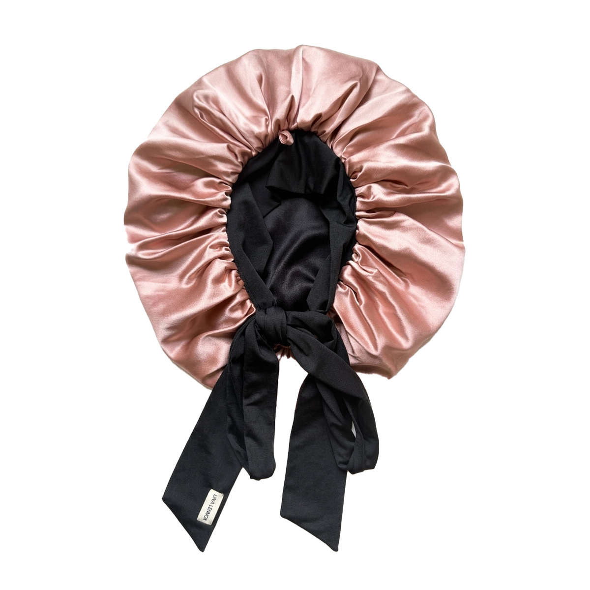 XL Organic Silk Hair Bonnet Dusty Pink